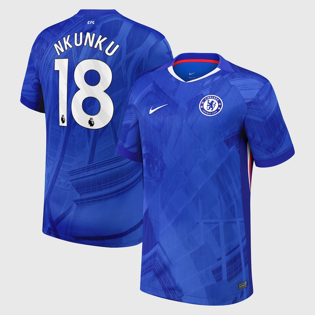 Chelsea Stores – Best Selection of chelsea nike home stadium shirt 2025-26 with nkunku 18 printing Chelsea Gear