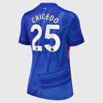 Chelsea Stores – Best Selection of chelsea nike home stadium shirt 2025-26 – womens with caicedo 25 printing Chelsea Gear