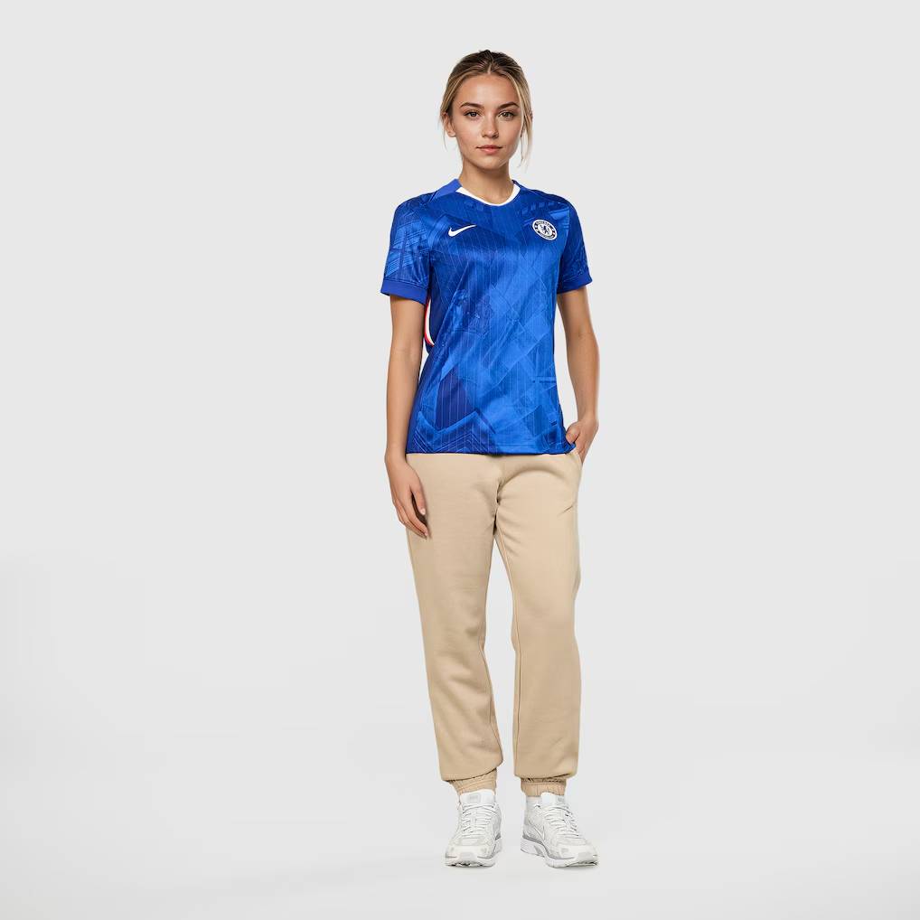Chelsea Stores – Best Selection of chelsea nike home stadium shirt 2025-26 – womens with custom printing Chelsea Gear