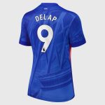Chelsea Stores – Best Selection of chelsea nike home stadium shirt 2025-26 – womens with delap 9 printing Chelsea Gear