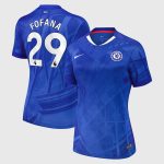 Chelsea Stores – Best Selection of chelsea nike home stadium shirt 2025-26 – womens with fofana 29 printing Chelsea Gear