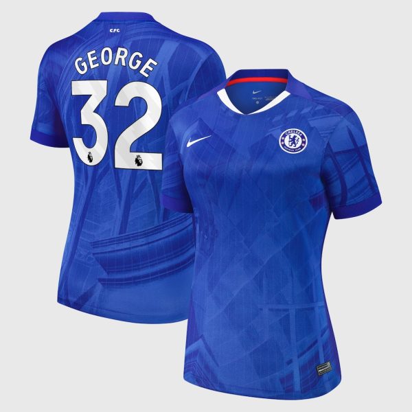 Chelsea Stores – Best Selection of chelsea nike home stadium shirt 2025-26 – womens with george 32 printing Chelsea Gear