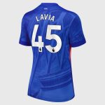 Chelsea Stores – Best Selection of chelsea nike home stadium shirt 2025-26 – womens with lavia 45 printing Chelsea Gear