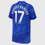 Chelsea Stores – Best Selection of chelsea nike home stadium shirt 2025-26 – youth with andrey santos 17 printing Chelsea Gear