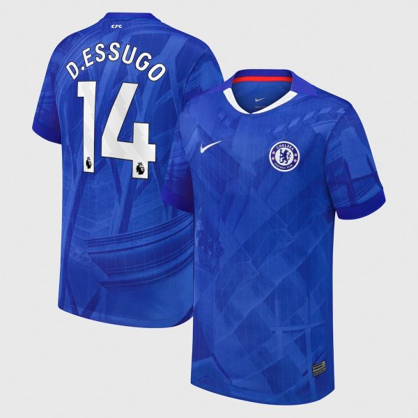 Chelsea Stores – Best Selection of chelsea nike home stadium shirt 2025-26 – youth with d.essugo 14 printing Chelsea Gear