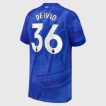Chelsea Stores – Best Selection of chelsea nike home stadium shirt 2025-26 – youth with deivid 36 printing Chelsea Gear