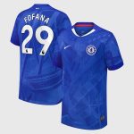 Chelsea Stores – Best Selection of chelsea nike home stadium shirt 2025-26 – youth with fofana 29 printing Chelsea Gear