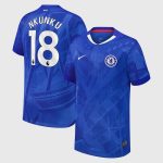 Chelsea Stores – Best Selection of chelsea nike home stadium shirt 2025-26 – youth with nkunku 18 printing Chelsea Gear