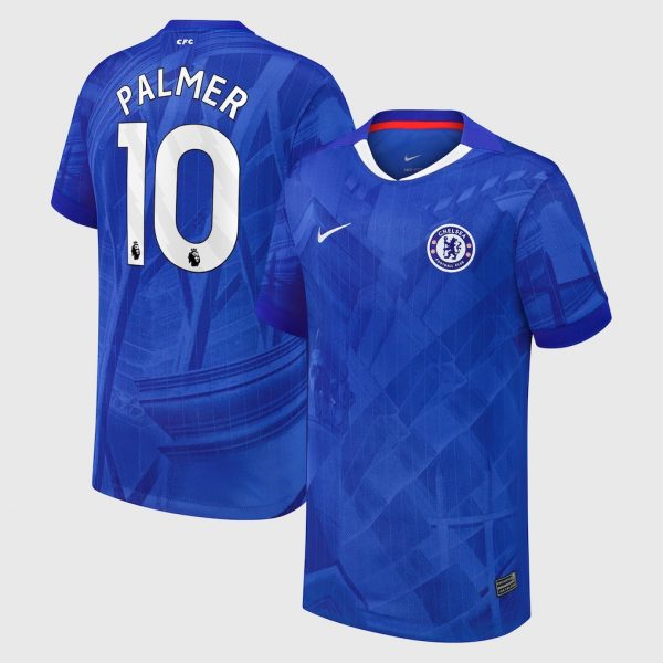 Chelsea Stores – Best Selection of chelsea nike home stadium shirt 2025-26 – youth with palmer 10 printing Chelsea Gear