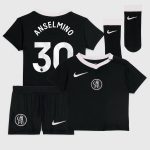 Chelsea Stores – Best Selection of chelsea nike third stadium kit 2025-26 – infants with anselmino 30 printing Chelsea Gear