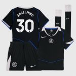 Chelsea Stores – Best Selection of chelsea nike third stadium mini kit 2025-26 – little youth with anselmino 30 printing Chelsea Gear