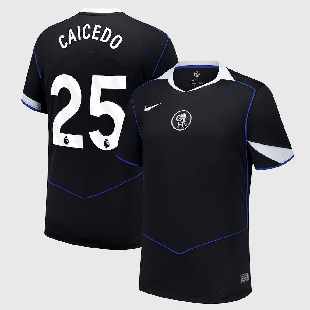 Chelsea Stores – Best Selection of chelsea nike third stadium shirt 2025-26 with caicedo 25 printing Chelsea Gear