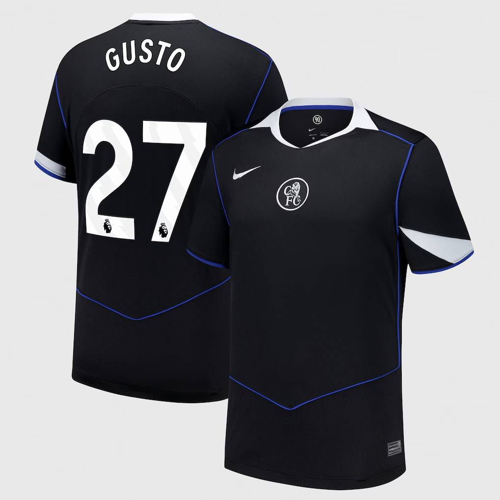 Chelsea Stores – Best Selection of chelsea nike third stadium shirt 2025-26 with gusto 27 printing Chelsea Gear
