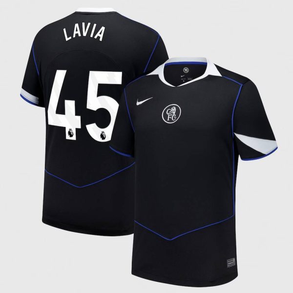 Chelsea Stores – Best Selection of chelsea nike third stadium shirt 2025-26 with lavia 45 printing Chelsea Gear