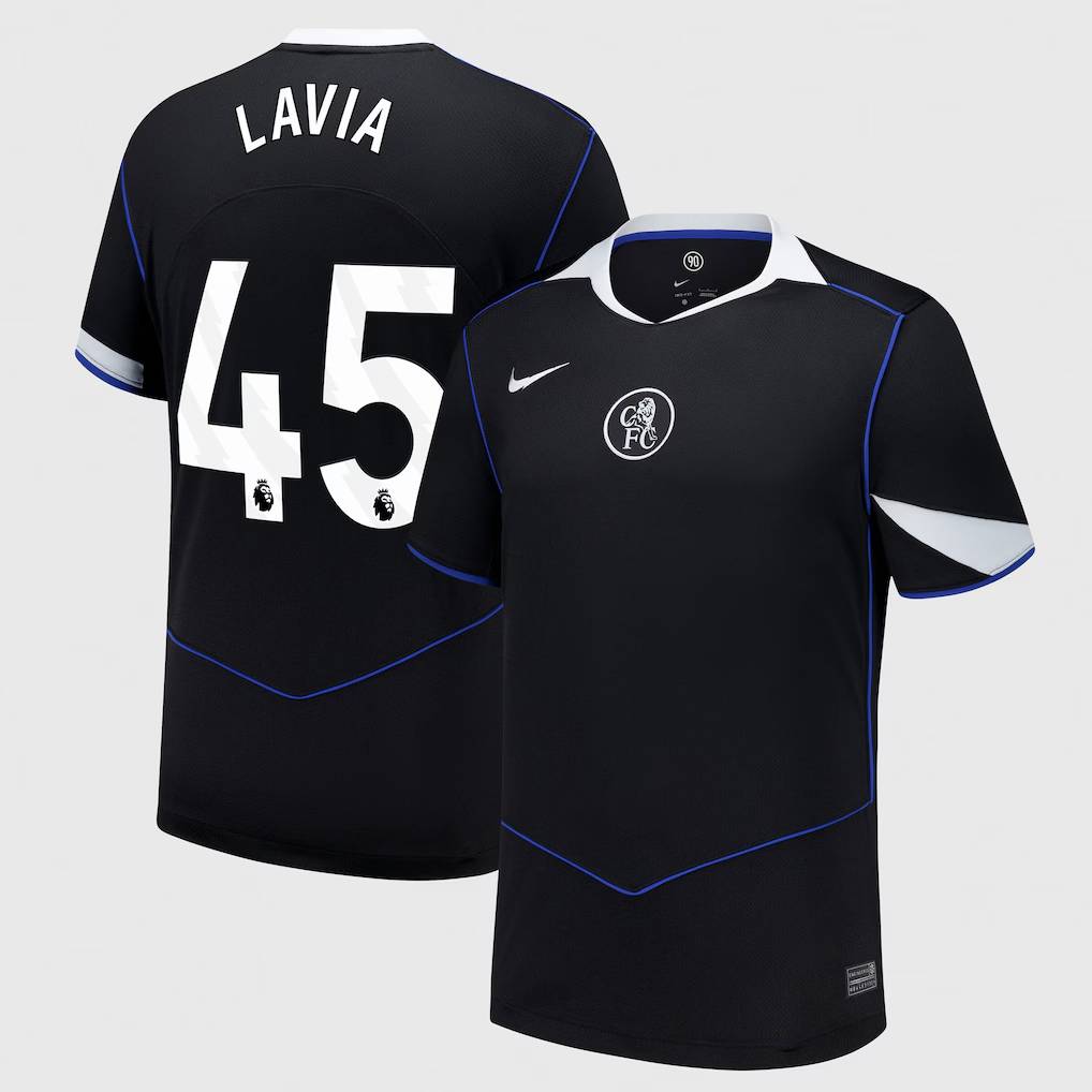 Chelsea Stores – Best Selection of chelsea nike third stadium shirt 2025-26 with lavia 45 printing Chelsea Gear