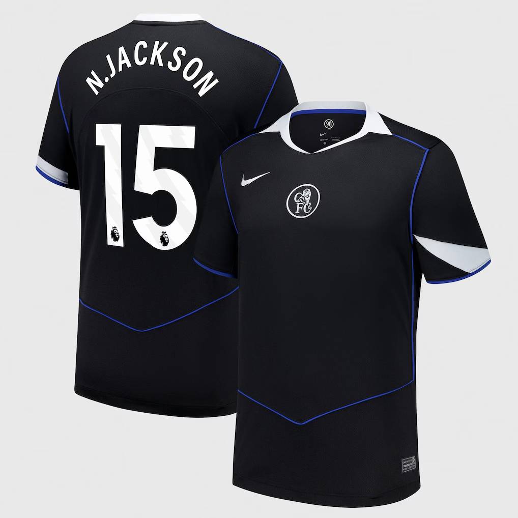 Chelsea Stores – Best Selection of chelsea nike third stadium shirt 2025-26 with n.jackson 15 printing Chelsea Gear