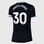 Chelsea Stores – Best Selection of chelsea nike third stadium shirt 2025-26 – womens with anselmino 30 printing Chelsea Gear
