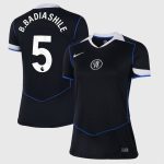 Chelsea Stores – Best Selection of chelsea nike third stadium shirt 2025-26 – womens with b. badiashile 5 printing Chelsea Gear