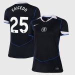 Chelsea Stores – Best Selection of chelsea nike third stadium shirt 2025-26 – womens with caicedo 25 printing Chelsea Gear