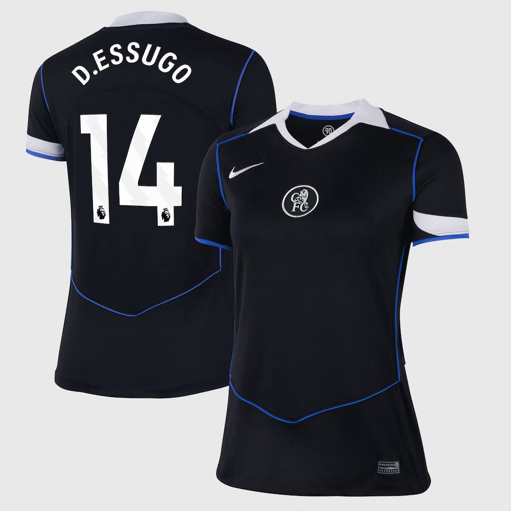 Chelsea Stores – Best Selection of chelsea nike third stadium shirt 2025-26 – womens with d.essugo 14 printing Chelsea Gear
