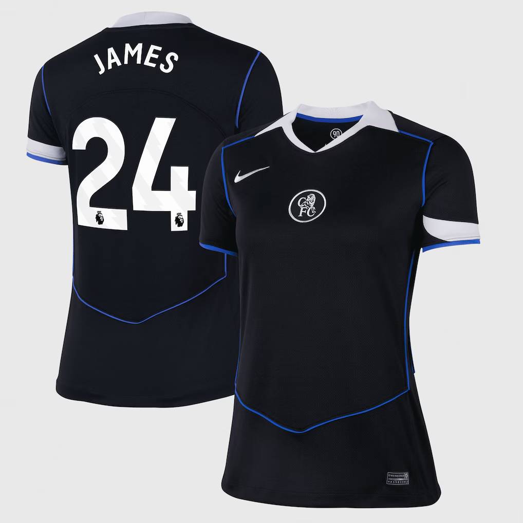 Chelsea Stores – Best Selection of chelsea nike third stadium shirt 2025-26 – womens with james 24 printing Chelsea Gear