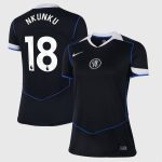 Chelsea Stores – Best Selection of chelsea nike third stadium shirt 2025-26 – womens with nkunku 18 printing Chelsea Gear
