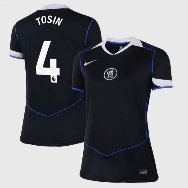 Chelsea Stores – Best Selection of chelsea nike third stadium shirt 2025-26 – womens with tosin 4 printing Chelsea Gear