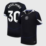 Chelsea Stores – Best Selection of chelsea nike third stadium shirt 2025-26 – youth with anselmino 30 printing Chelsea Gear
