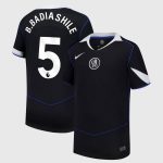 Chelsea Stores – Best Selection of chelsea nike third stadium shirt 2025-26 – youth with b. badiashile 5 printing Chelsea Gear