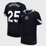 Chelsea Stores – Best Selection of chelsea nike third stadium shirt 2025-26 – youth with caicedo 25 printing Chelsea Gear