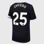 Chelsea Stores – Best Selection of chelsea nike third stadium shirt 2025-26 – youth with caicedo 25 printing Chelsea Gear