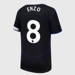 Chelsea Stores – Best Selection of chelsea nike third stadium shirt 2025-26 – youth with enzo 8 printing Chelsea Gear