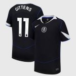 Chelsea Stores – Best Selection of chelsea nike third stadium shirt 2025-26 – youth with gittens 11 printing Chelsea Gear