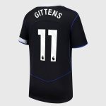 Chelsea Stores – Best Selection of chelsea nike third stadium shirt 2025-26 – youth with gittens 11 printing Chelsea Gear