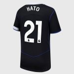 Chelsea Stores – Best Selection of chelsea nike third stadium shirt 2025-26 – youth with hato 21 printing Chelsea Gear