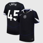 Chelsea Stores – Best Selection of chelsea nike third stadium shirt 2025-26 – youth with lavia 45 printing Chelsea Gear