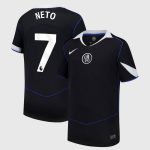 Chelsea Stores – Best Selection of chelsea nike third stadium shirt 2025-26 – youth with neto 7 printing Chelsea Gear