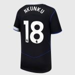 Chelsea Stores – Best Selection of chelsea nike third stadium shirt 2025-26 – youth with nkunku 18 printing Chelsea Gear