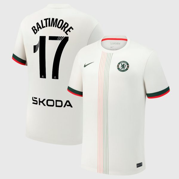 Chelsea Stores – Best Selection of chelsea wsl nike away stadium shirt 2025-26 with baltimore 17 printing Chelsea Gear