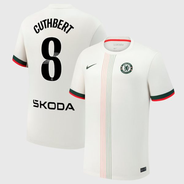 Chelsea Stores – Best Selection of chelsea wsl nike away stadium shirt 2025-26 with cuthbert 8 printing Chelsea Gear