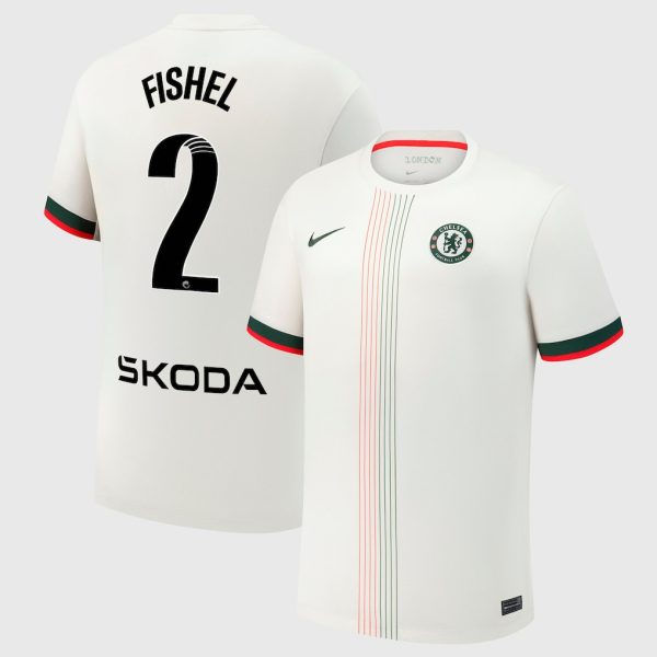 Chelsea Stores – Best Selection of chelsea wsl nike away stadium shirt 2025-26 with fishel 2 printing Chelsea Gear