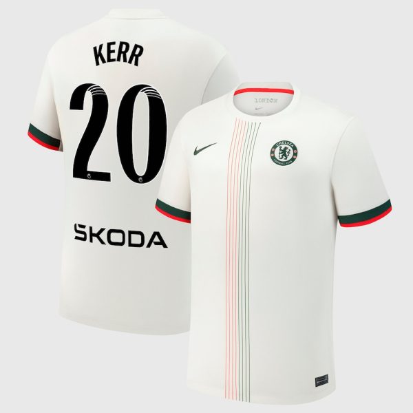 Chelsea Stores – Best Selection of chelsea wsl nike away stadium shirt 2025-26 with kerr 20 printing Chelsea Gear