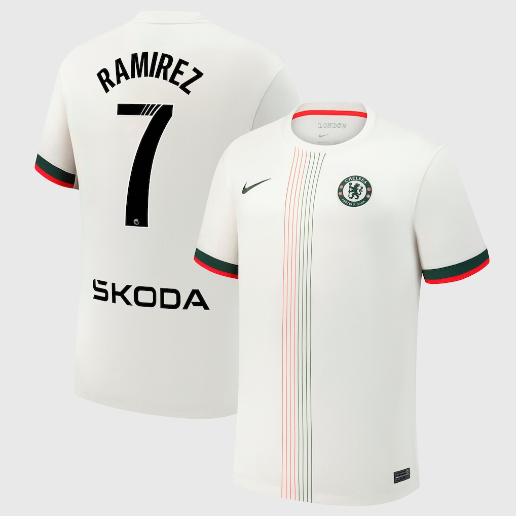 Chelsea Stores – Best Selection of chelsea wsl nike away stadium shirt 2025-26 with ramírez 7 printing Chelsea Gear