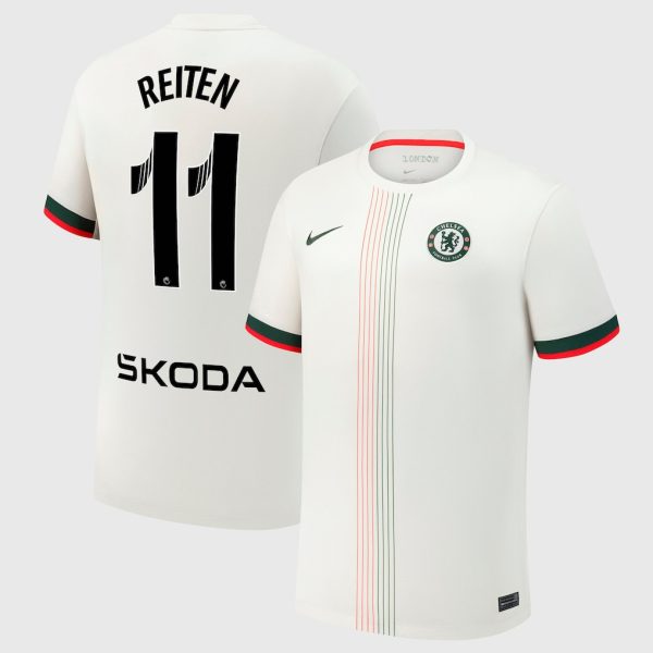 Chelsea Stores – Best Selection of chelsea wsl nike away stadium shirt 2025-26 with reiten 11 printing Chelsea Gear
