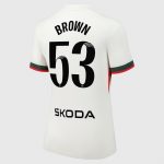 Chelsea Stores – Best Selection of chelsea wsl nike away stadium shirt 2025-26 – womens with brown 53 printing Chelsea Gear