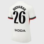 Chelsea Stores – Best Selection of chelsea wsl nike away stadium shirt 2025-26 – womens with buchanan 26 printing Chelsea Gear