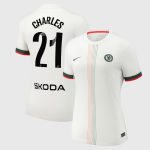 Chelsea Stores – Best Selection of chelsea wsl nike away stadium shirt 2025-26 – womens with charles 21 printing Chelsea Gear