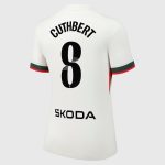 Chelsea Stores – Best Selection of chelsea wsl nike away stadium shirt 2025-26 – womens with cuthbert 8 printing Chelsea Gear