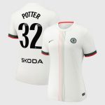 Chelsea Stores – Best Selection of chelsea wsl nike away stadium shirt 2025-26 – womens with potter 32 printing Chelsea Gear