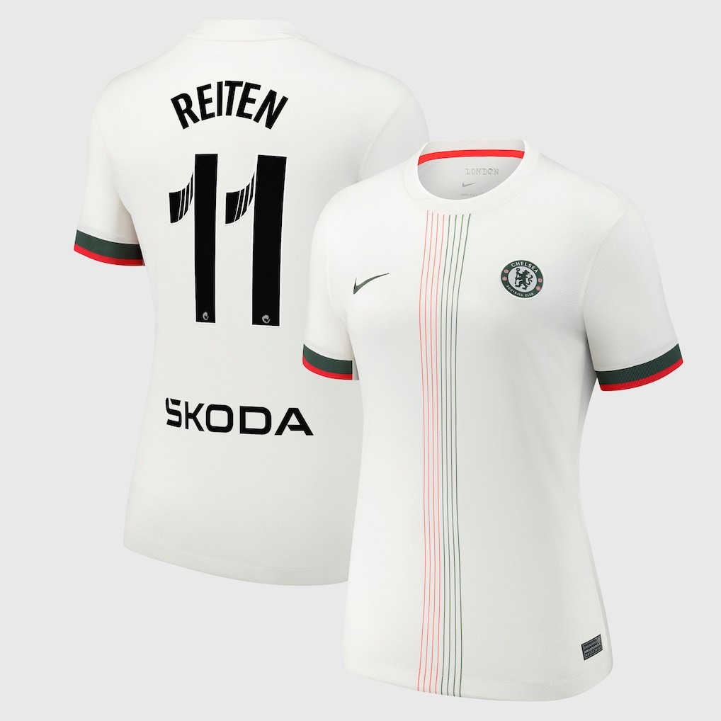 Chelsea Stores – Best Selection of chelsea wsl nike away stadium shirt 2025-26 – womens with reiten 11 printing Chelsea Gear